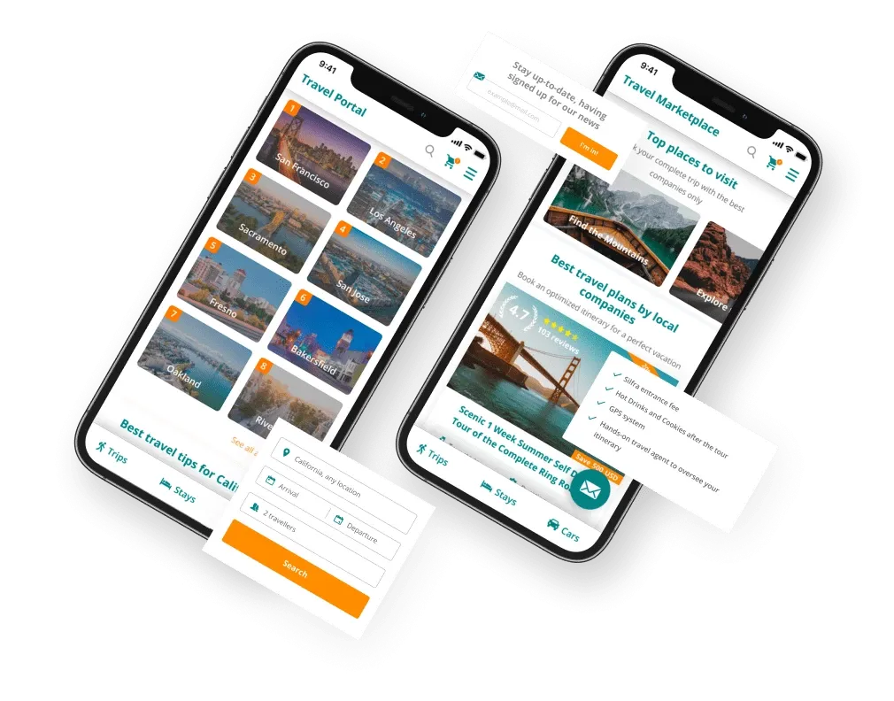 phones travel marketplace